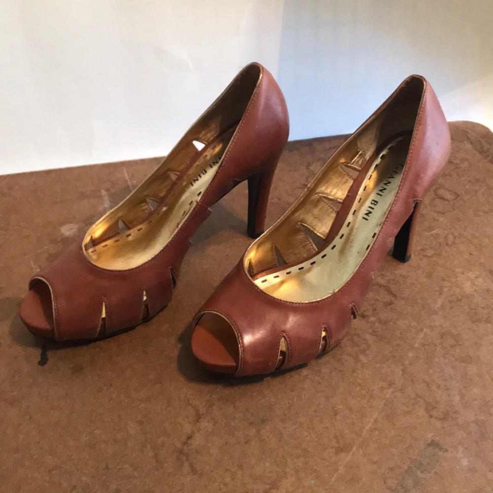 Gianni Binni leather heels